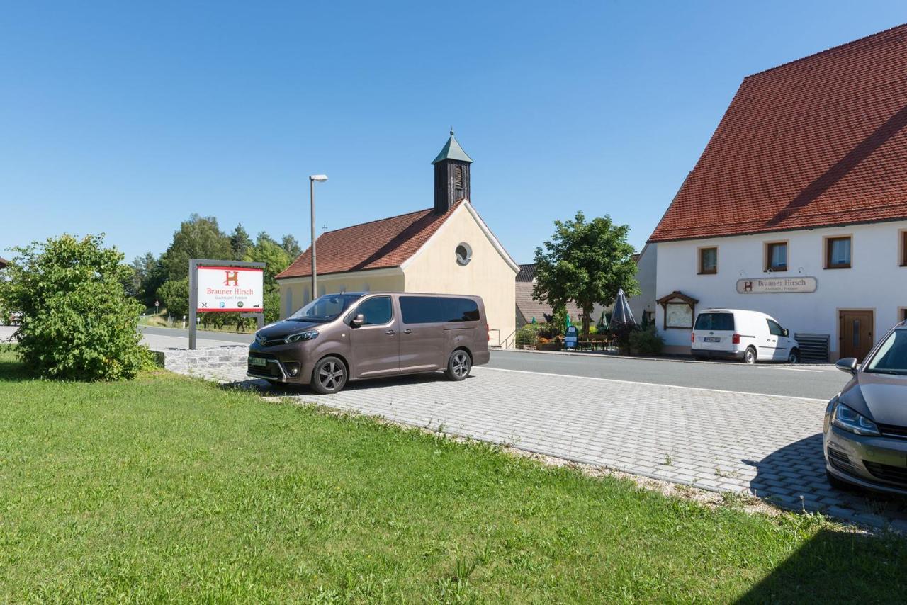Gasthof-Pension Brauner Hirsch In Alfeld - Mittelfranken Εξωτερικό φωτογραφία